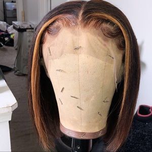 Highlights lace frontal Bob wig